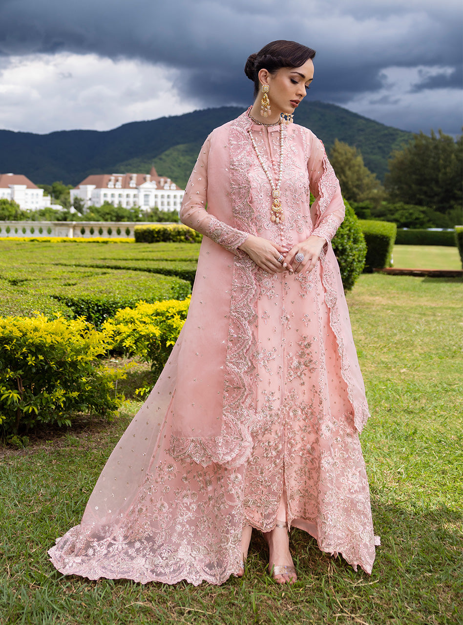 strapless open back dress Roséa – Zainab Chottani International