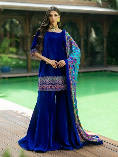 Zainab chottani saree outlet
